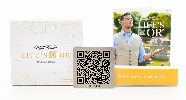 Matt Fraser Collection - Special Edition Memorial Package - Life's QR