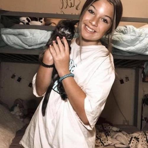 Chaney and baby Uggs