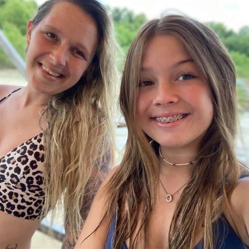 Mom (Carley) and Chaney