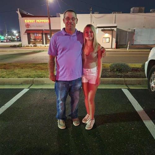 Dad (Bobby) and Chaney