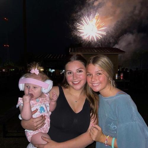 Della, Cailey, and Chaney