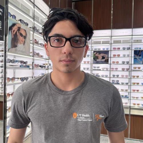 His Versace glasses he wanted July 2025