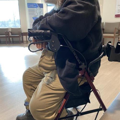 Don at checkup after heart attack