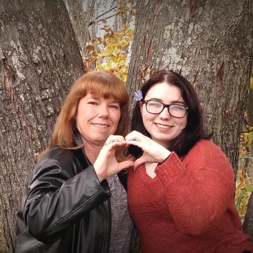 Tori with mom (Tasha) October 2016