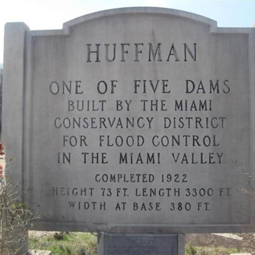Construction of the Huffman Dam started in January of 1918 and was completed in December of 1921.