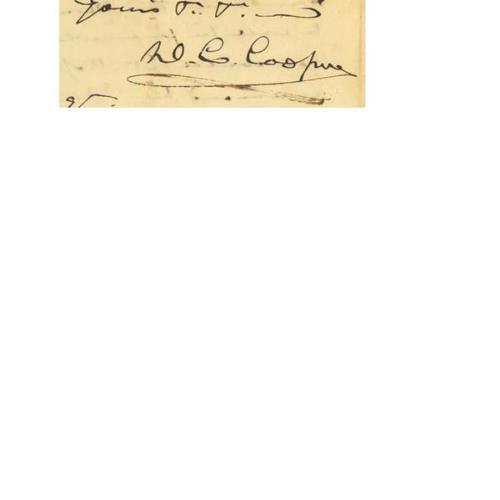 Cooper's Signature