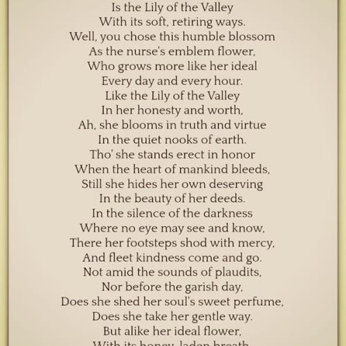 The Lily of The Valley