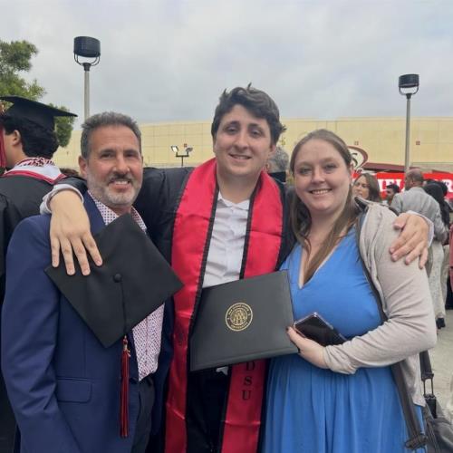 Max, graduation  SDSU
