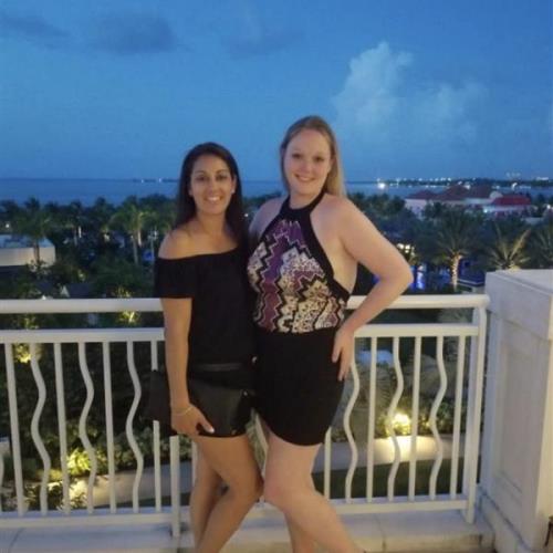 Christine & Bernadette Going to the Casino in the Bahamas