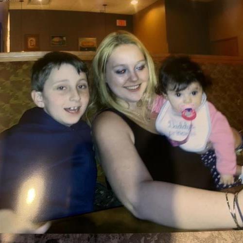 Christine, Max and Penelope Benny Tudino's Pizza Hoboken NJ