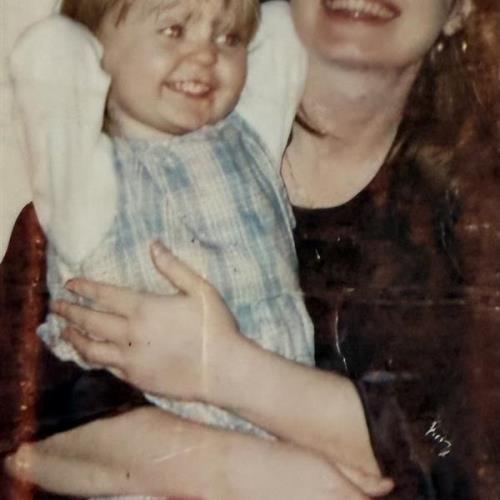 This was Christine‘s favorite picture with her mother. She always kept it in her wallet.