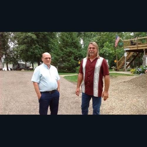 Rick with Gerry Bowler at GLC