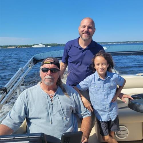Father's day on Muskegon  lake
