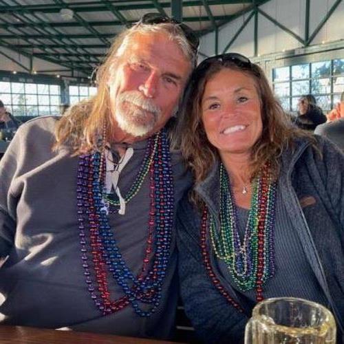 Rick and Lori at dinner 2023