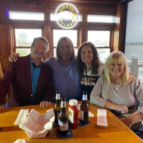 Rick with wife Lori and friends Paul and Jan Osborn in Florida