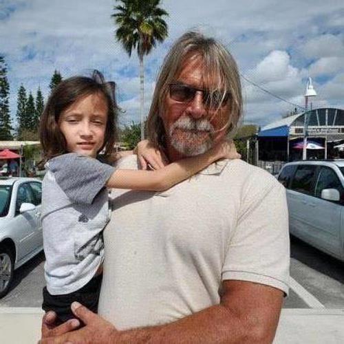 Rick with grandson Gavin