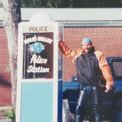 Rick @ the smallest police station