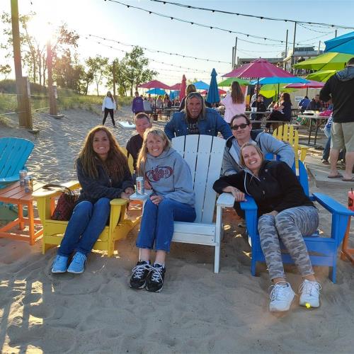 Rick and Lori, Mike and Nadine Fetla alo g with John and Rhonda Doyle