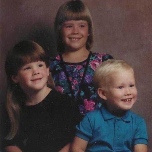 Amy, Jessie and Tyler (2-1/2 years old), July 1991