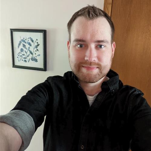 Tyler 33 years old, at home in Appleton, WI