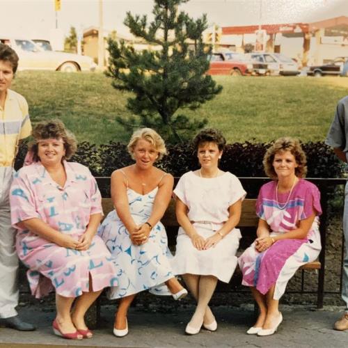 Bobby, Joan, Gayle ,Brenda, Sharon & Paul