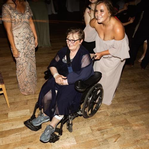 Marilyn and Alexa at Brittney’s wedding