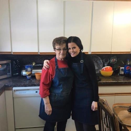 Marilyn & Brittney prepping Ukrainian Christmas