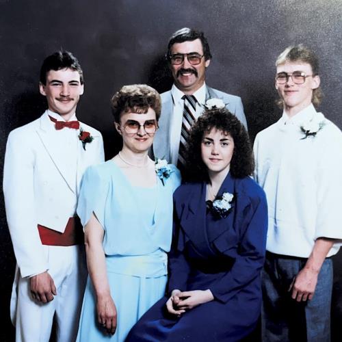 Terence (Graduation), Marilyn,Wayne, Tracy, Trevor