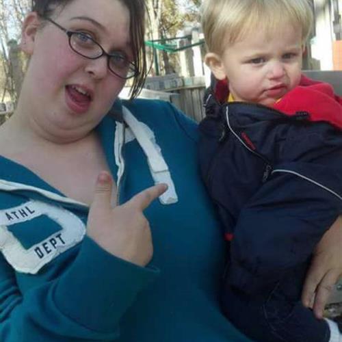Shelby loved kids. This is her friend's little boy, Cameron.