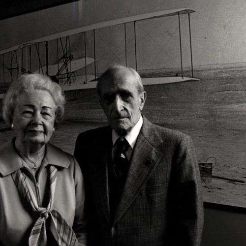 Horace Wright and Ivonette Wright Miller