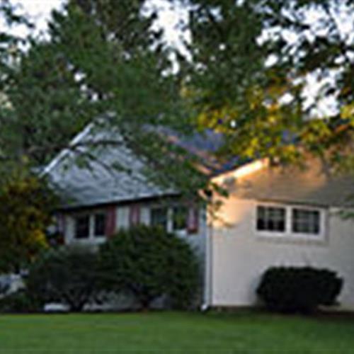 The Bombeck house in Centerville, OH, now a designated historic building.