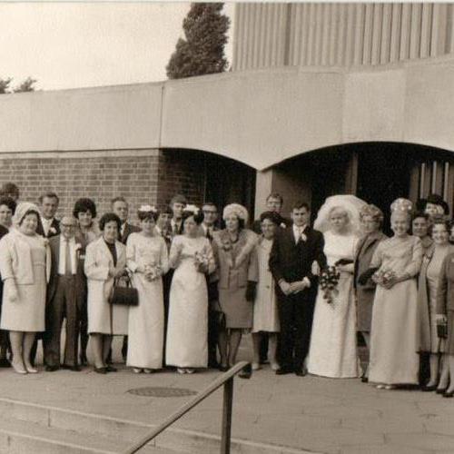 Wedding of Mary and Gary Holmes