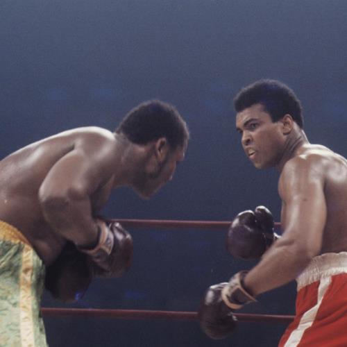 In a chance to reclaim his title, Ali’s first fight with Frazier matched two undefeated fighters. However, Ali’s three years away from the ring make the difference in a grueling 15 rounds. It is Ali’s first defeat and the start of the greatest rivalry in boxing history. Loss - Unanimous Decision in 15 rounds [New York City, Madison Square Garden]