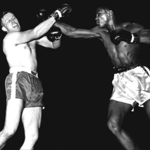 Ali faces Hunsaker, a police officer from Fayetteville, West Virginia, just weeks after his Olympic gold medal win. Proceeds from the fight benefit the Kosair Children’s Hospital in Louisville. Win - Unanimous Decision in 6 rounds [Louisville, Kentucky]