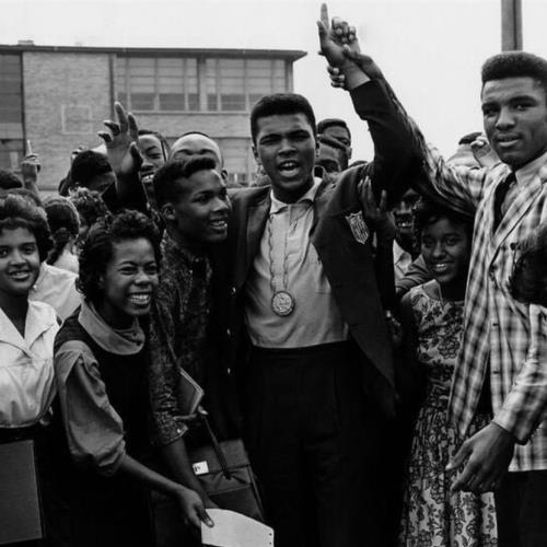 Cassius struggles academically (he was later diagnosed with dyslexia) but becomes a school celebrity for his dedication to training, including running to school every day alongside the bus. He would visit the school as a hero after the Rome Olympic Games and his legacy remains a point of Central pride.
