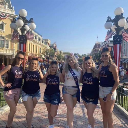 Bachelorette party in Disneyland 2021