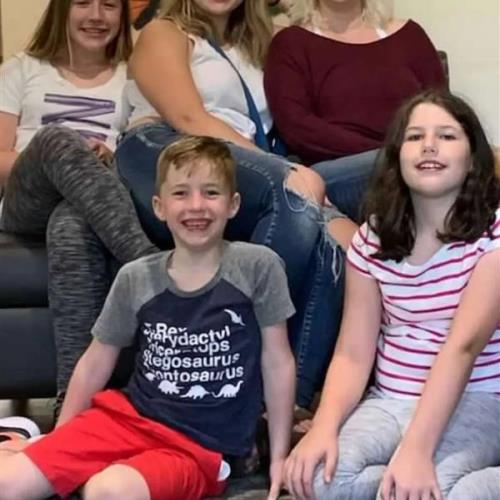 Kimball kids and aunt Alicia