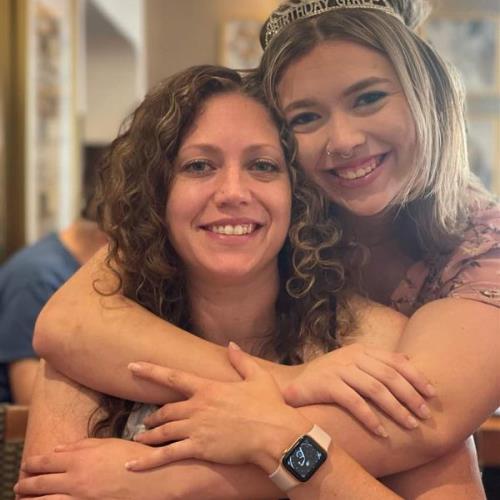 Jas and her mama, 8/30/22 21st birthday, vegas