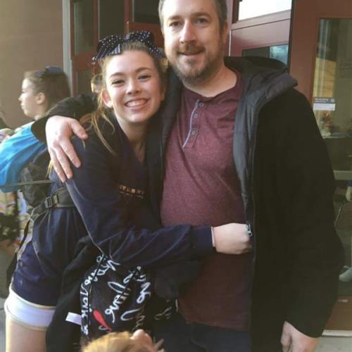 Dad and daughter