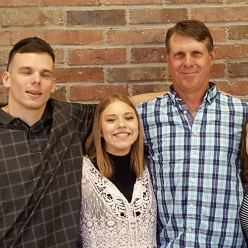 Mike with Chris, Lindsay, & Emily 2017