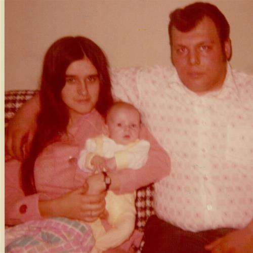 Mom, Dave & Dad. 4 months old