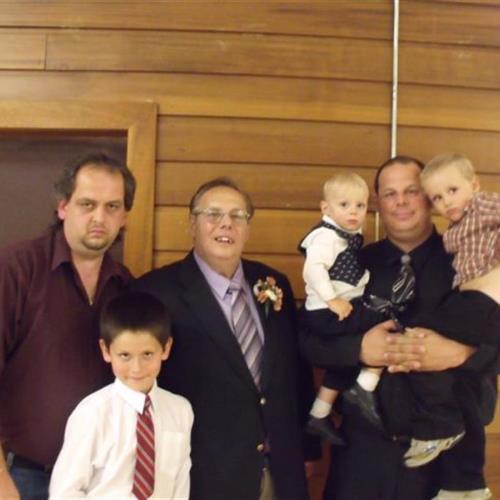 Dave, Josh, Dad, Jordan, Mike & Justin