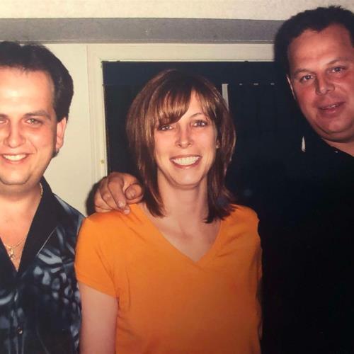 Dave, Deb & Mike. His Siblings