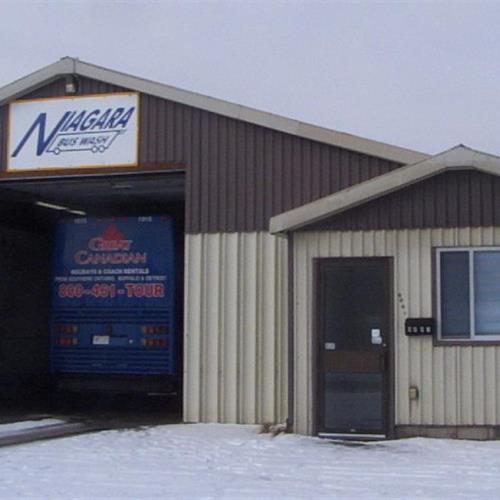Dave's 2nd job, Niagara Bus Wash