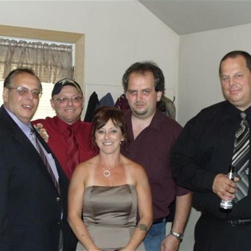 Dad, Uncle Mike, Aunt Lise, Dave & Brother MIke