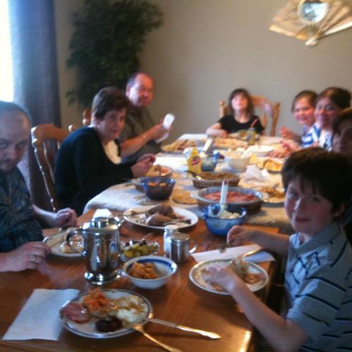 Oh how I miss those Family dinner's