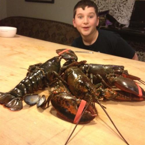 Jackie always loved  seafood