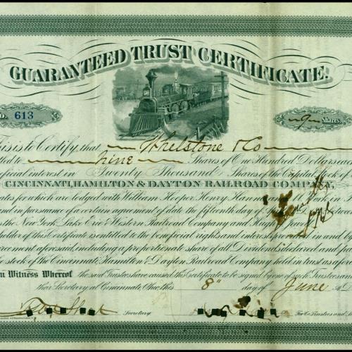 CH&D Trust Certificate