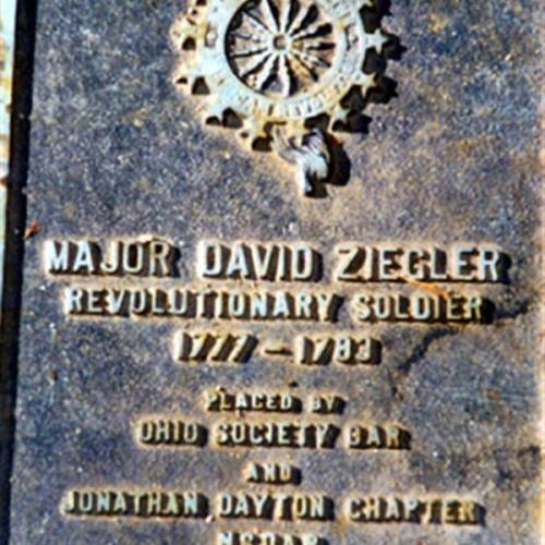 Plaque placed by NSDAR Jonathan Dayton Chapter
